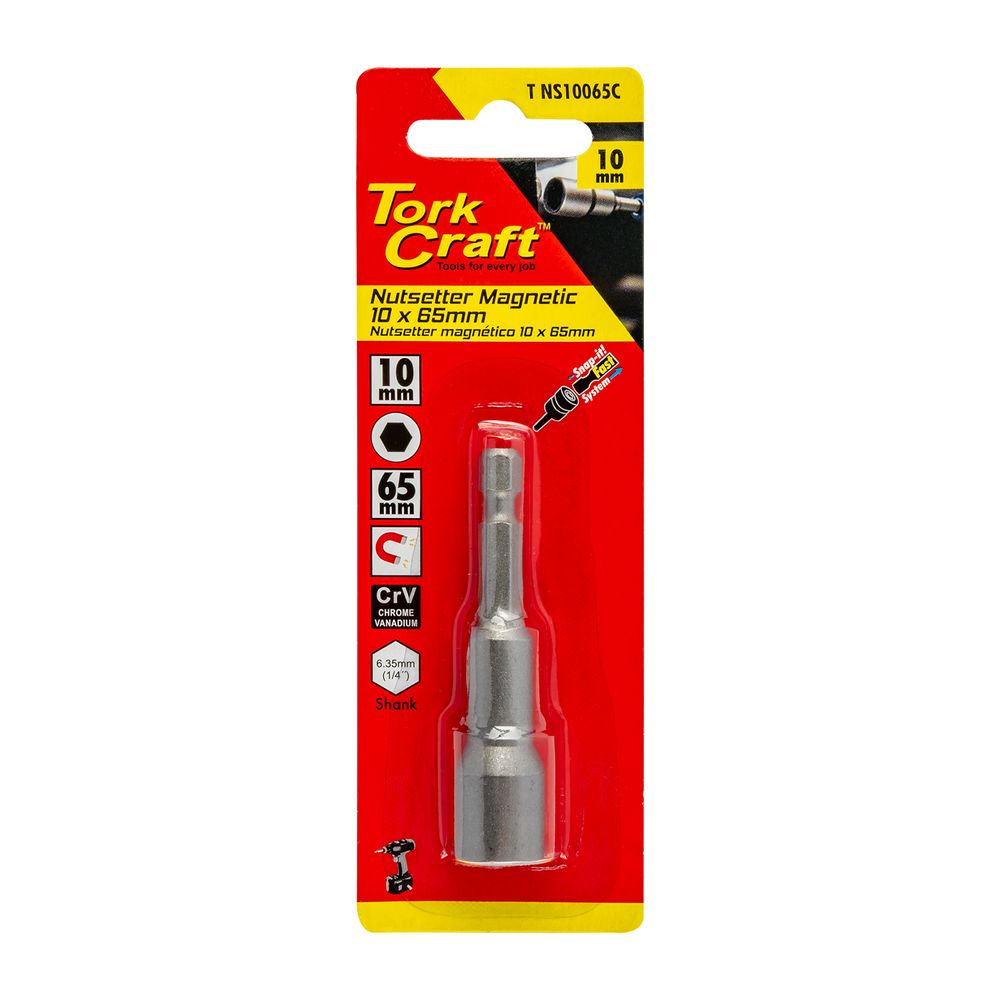 Nutsetter Magnetic 10x65mm Carded